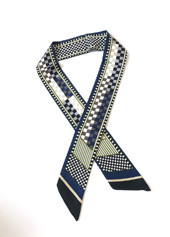 Элегатный платок-галстук на шею, 116*32см Mulberry (220046495)