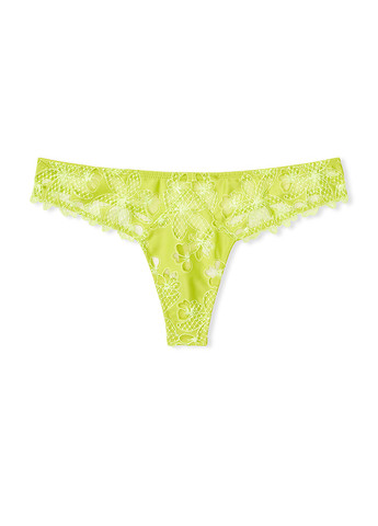 Лаймовый демисезонный комплект (бюстгальтер, трусики) Victoria's Secret