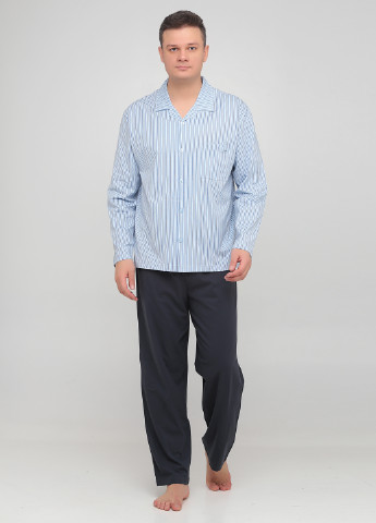 Комбинированный демисезонный комплект (рубашка, брюки) Calida