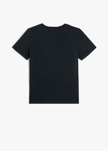 Темно-синяя летняя футболка KOTON