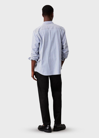 Черные классические, кэжуал демисезонные прямые брюки Calvin Klein