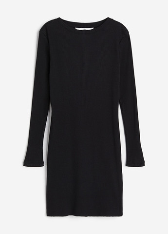 Чёрное платье H&M (288851650)