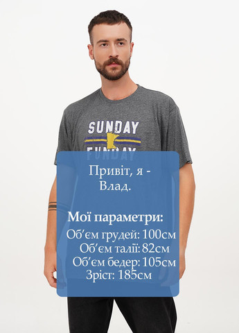 Сіра футболка My State Threads