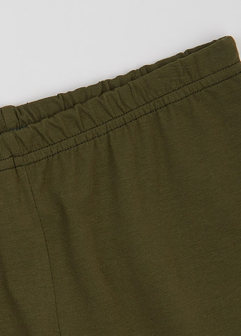 Оливковий (хакі) літній костюм (футболка, шорти) з шортами ArDoMi