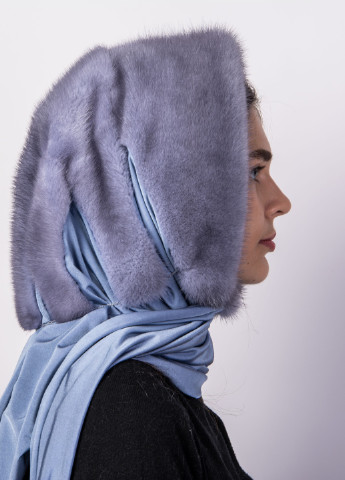 Жіночий норкову капор на голову Меховой Стиль Паук (245034156)