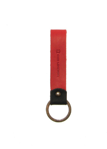 Брелок из натуральной кожи красный DNK Leather (253942824)