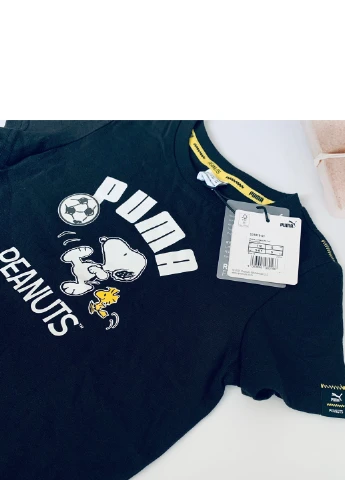 Чорна футболка Puma