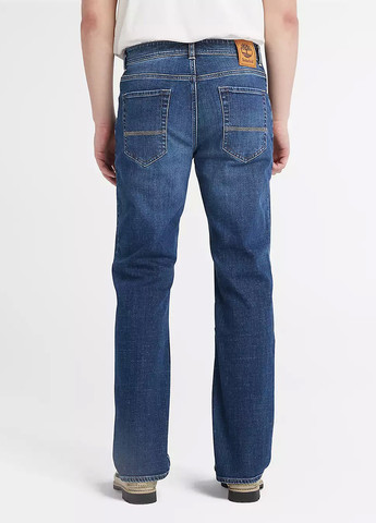 Темно-синие демисезонные прямые джинсы Timberland