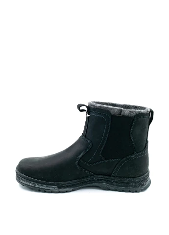 Черные зимние ботинки челси Rockport