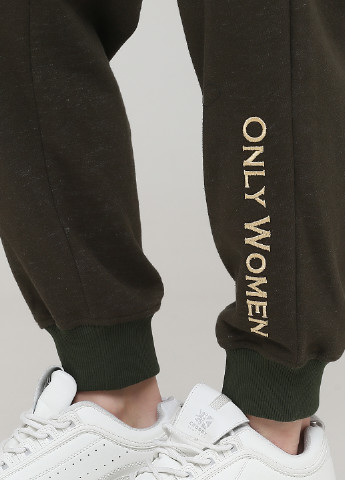 Хаки спортивные демисезонные джоггеры брюки Only Women