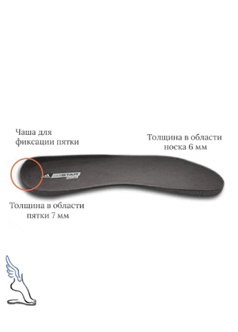 Спортивные стельки "Adidas" (материал Ortholite), 41р, длина 26-26.5 см No Brand (228857084)