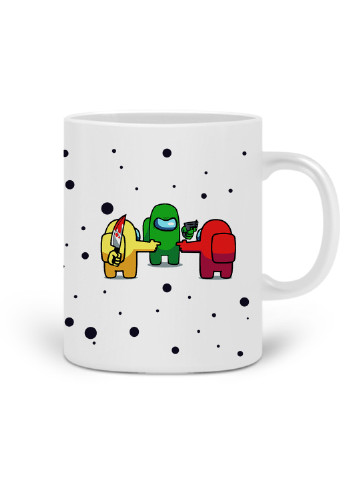 Кружка Амонг Ас (Among Us) 330 мл горнятко керамічне (20259-2425) MobiPrint (219778238)