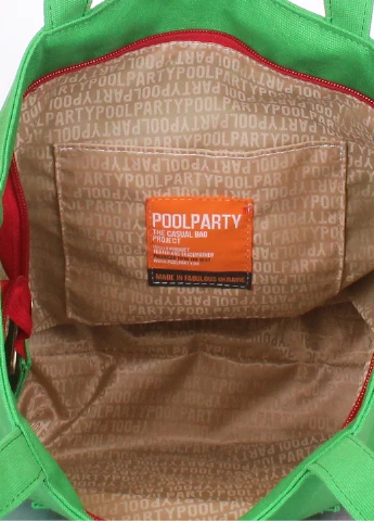 Коттоновая сумка Arizona 39х36х12 см PoolParty (191022155)