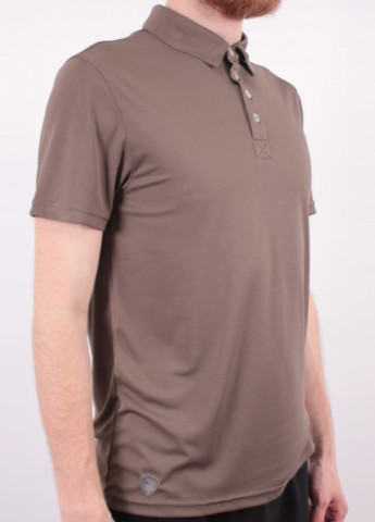 Темно-коричневая футболка-поло для мужчин Northland однотонная