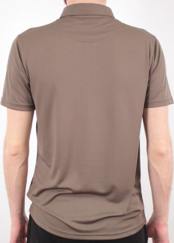 Темно-коричневая футболка-поло для мужчин Northland однотонная