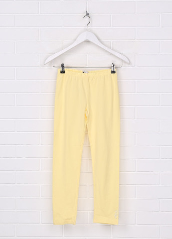 Желтые домашние демисезонные прямые брюки Yclu