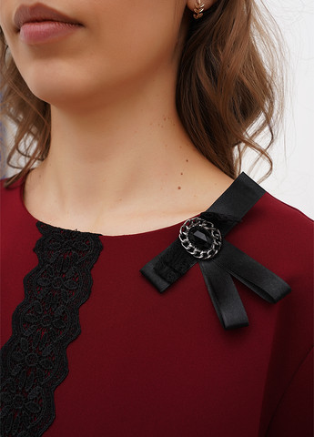 Бордовое праздничный, коктейльное платье колокол Sassofono однотонное