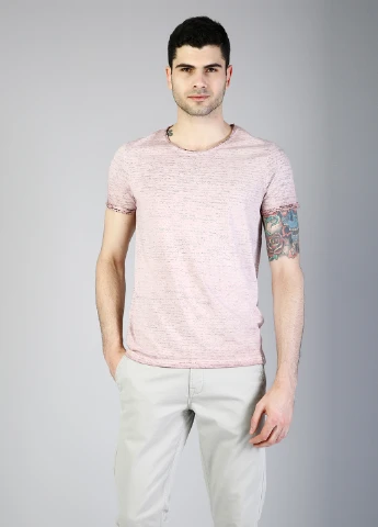 Блідо-рожева футболка Colin's
