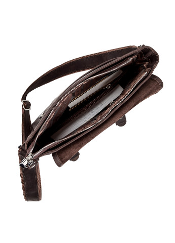 Чоловіча шкіряна сумка 25х33х9 см Shvigel (229459088)