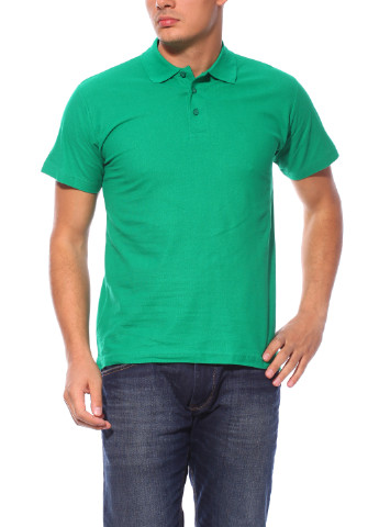 Зеленая футболка-поло для мужчин Sol's