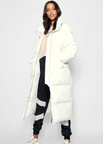 Белое демисезонное Куртка Boohoo