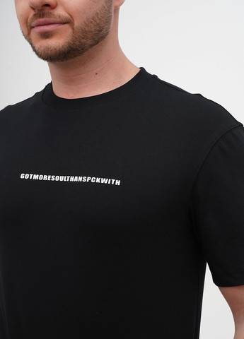 Чорна футболка Trend Collection