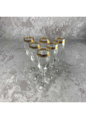Набір келихів для шампанського Lucia 2227/14143/88/160 160 мл 6 шт Rona (253625615)
