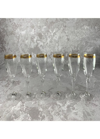 Набор бокалов для шампанского Lucia 2227/14143/88/160 160 мл 6 шт Rona (253625615)