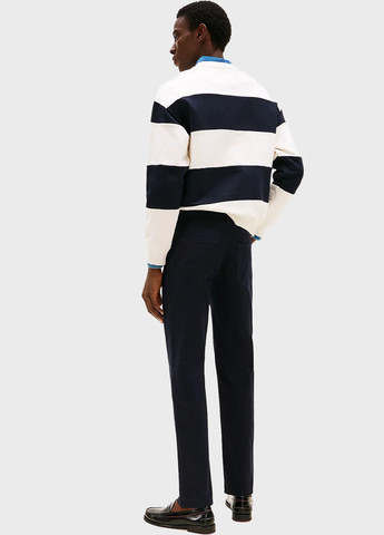 Темно-синие классические, кэжуал демисезонные классические брюки Tommy Hilfiger