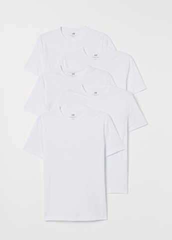Біла футболки H&M