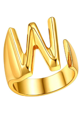 Регулируемое кольцо с буквой W A&Bros (251914958)