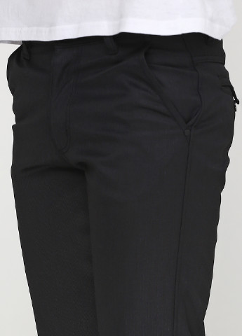 Грифельно-серые кэжуал зимние прямые брюки Noxter