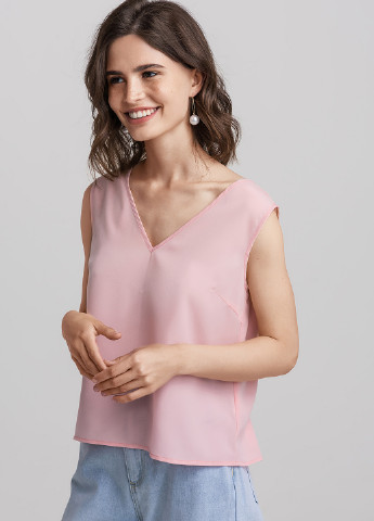 Рожева літня блузка befree