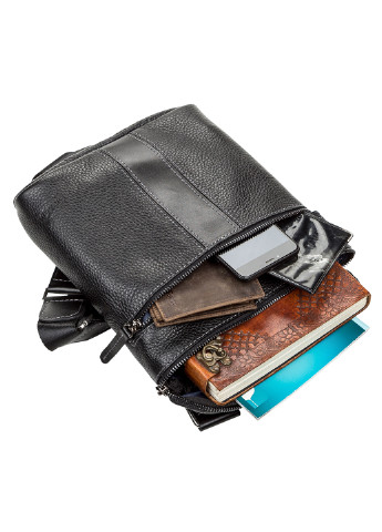 Чоловіча шкіряна сумка 22х24х3,5 см Shvigel (252130707)