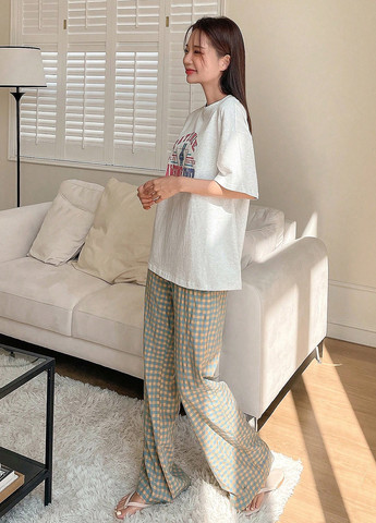 Костюм (футболка, штани) SHEIN (340699792)