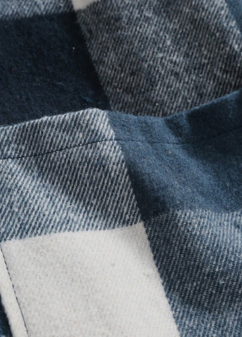 Синє зимнє Пальто двобортне SHEIN