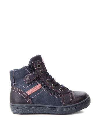 Темно-синие кэжуал осенние черевики  kids ci12-2835-01 Lasocki