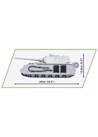 Конструктор Танк Maus 1:28, 890 деталей (-2559) Cobi (254052935)
