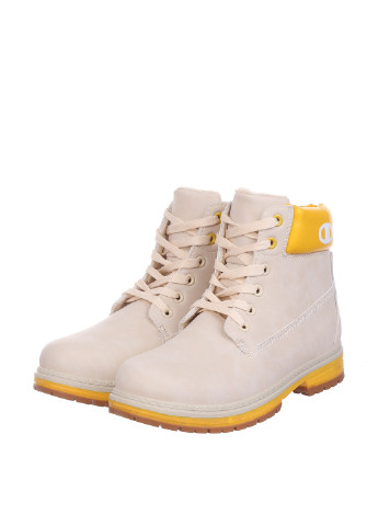 Зимние ботинки тимберленды Horoso без декора из искусственного нубука