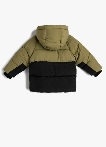 Комбинированная демисезонная куртка KOTON