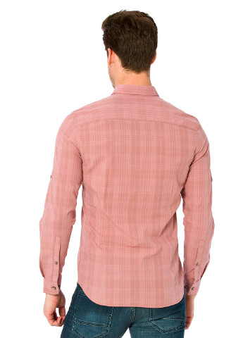 Розовая кэжуал рубашка в полоску LC Waikiki
