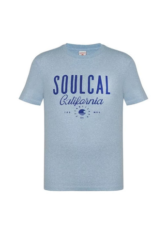 Голубая футболка Soulcal & Co