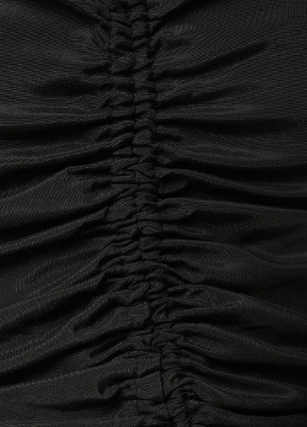 Черная летняя блуза NA-KD