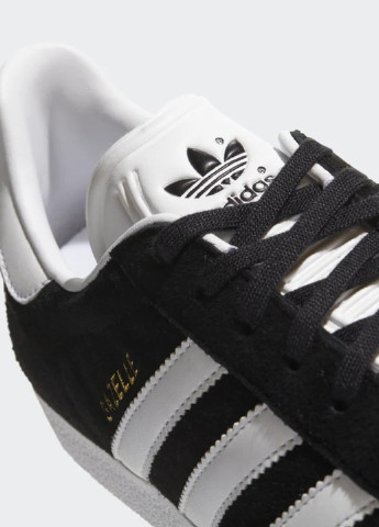 Черные всесезонные кроссовки adidas Gazelle