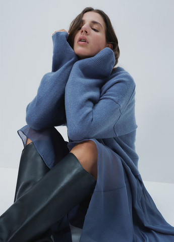 Синій демісезонний пуловер пуловер H&M