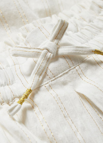 Белая кэжуал в полоску юбка C&A а-силуэта (трапеция)