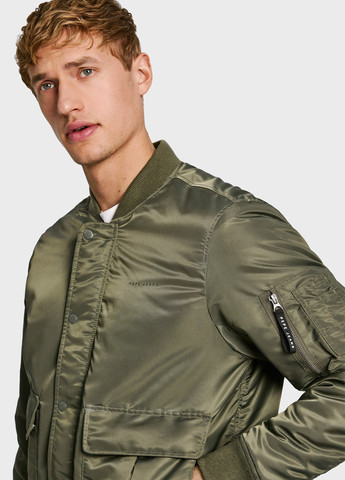 Бомбер Pepe Jeans на кнопках, на блискавці (322557271)