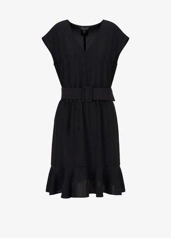 Чорна кежуал сукня Armani Exchange однотонна