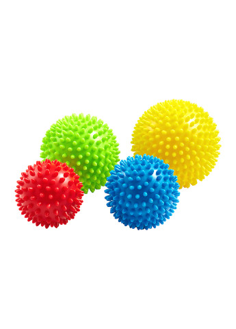 Набор массажных мячей с шипами 7,8,9,10 см 4FIZJO (192033177)