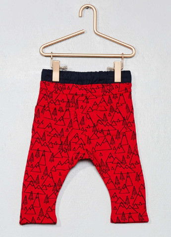 Красные домашние демисезонные брюки Kiabi